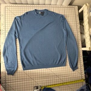 Kilburne and Finch  vintage Men's XXXl‎ Blue Sweater